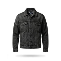 Signature Denim Jacket - Charcoal