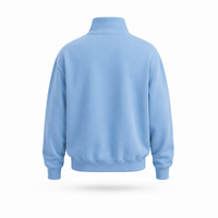 Overspray Quarter Zip - Blue/White