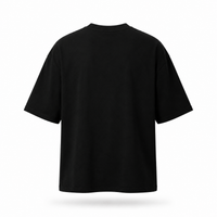 Overspray Signature Oversized Tee - Black/Hot Pink