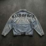Signature Denim Jacket - Washed Blue