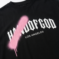 Overspray Signature Oversized Tee - Black